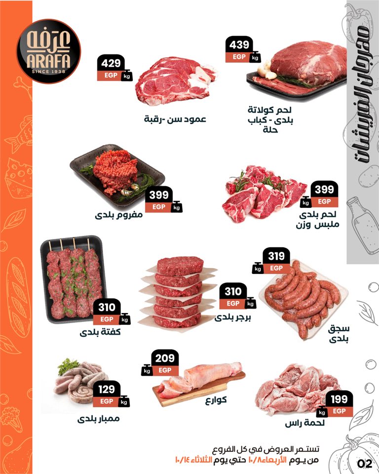 arafa-market offers from 7oct to 1oct 2025 عروض عرفة ماركت من 7 أكتوبر حتى 1 أكتوبر 2025 صفحة رقم 3